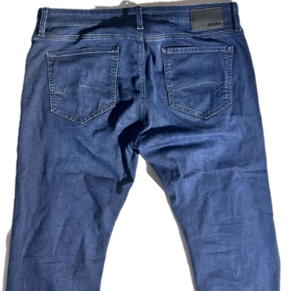 MAVI Jake Slim Leg Dark Blue Denim Jeans Sz 36 X 30 Men’s - Picture 7 of 16